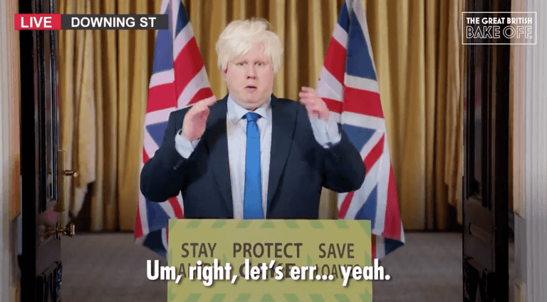 The Great British Bake Off’s Boris Johnson sketch receives 200 complaints The Great British Bake Off’s Boris Johnson sketch receives 200 complaints