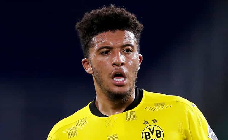 Jadon Sancho has not travelled with Borussia Dortmund for German Super Cup final Jadon Sancho has not travelled with Borussia Dortmund for German Super Cup final