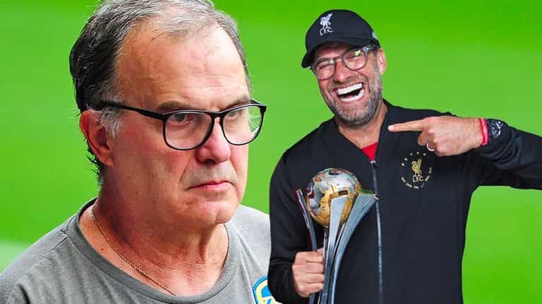 Klopp pokes fun at Bielsa ‘Spygate’ controversy ahead of Leeds game Klopp pokes fun at Bielsa ‘Spygate’ controversy ahead of Leeds game