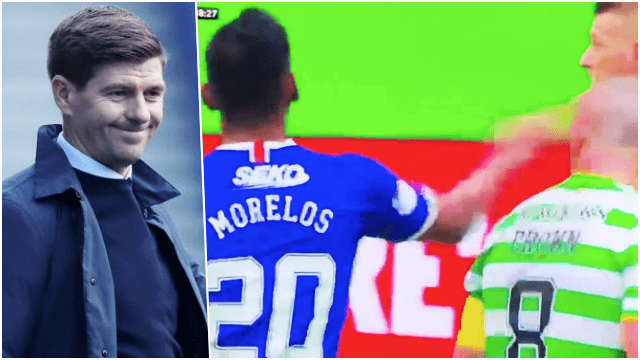 Alfredo Morelos on ultimate wind-up as Rangers triumph over Celtic Alfredo Morelos on ultimate wind-up as Rangers triumph over Celtic