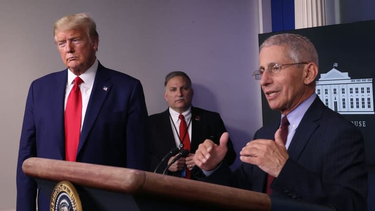 Anthony Fauci slams Trump for including him in a campaign advert Anthony Fauci slams Trump for including him in a campaign advert