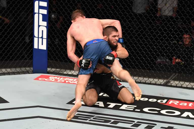 Khabib Nurmagomedov only lost two rounds during his entire UFC career Khabib Nurmagomedov only lost two rounds during his entire UFC career