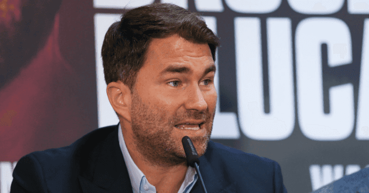 Eddie Hearn calls for the sacking of judge seen using his phone during fight Eddie Hearn calls for the sacking of judge seen using his phone during fight
