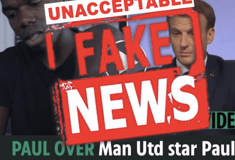 Paul Pogba accuses The Sun of ‘fake news’ over France national team story Paul Pogba accuses The Sun of ‘fake news’ over France national team story