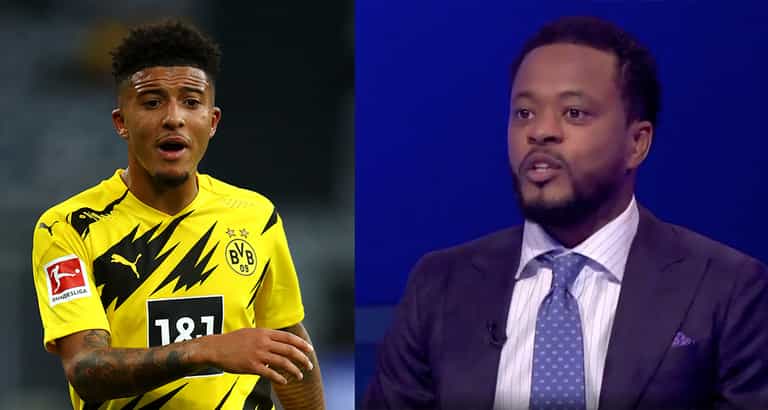 Patrice Evra slams Man Utd’s ’embarrassing’ Jadon Sancho pursuit Patrice Evra slams Man Utd’s ’embarrassing’ Jadon Sancho pursuit