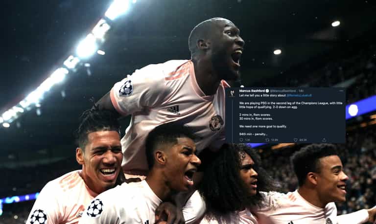 Marcus Rashford shares great story about Romelu Lukaku and his PSG penalty Marcus Rashford shares great story about Romelu Lukaku and his PSG penalty