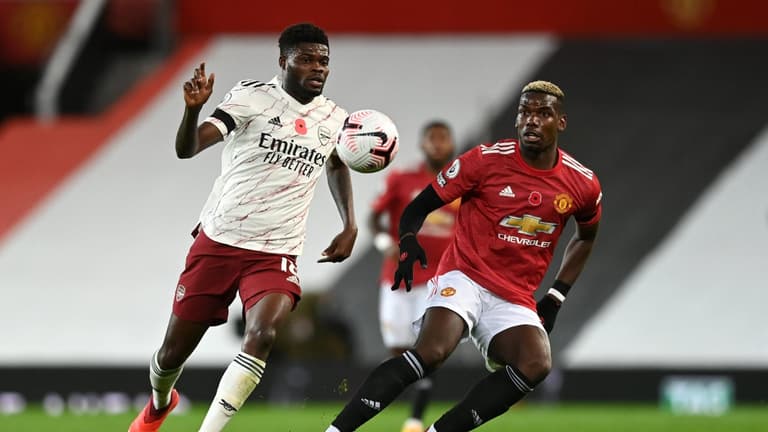 Arsenal fans LOVED Thomas Partey’s first half performance against Man United Arsenal fans LOVED Thomas Partey’s first half performance against Man United