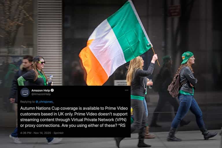 Amazon Prime Video causes chaos on social media, declaring a united Ireland Amazon Prime Video causes chaos on social media, declaring a united Ireland