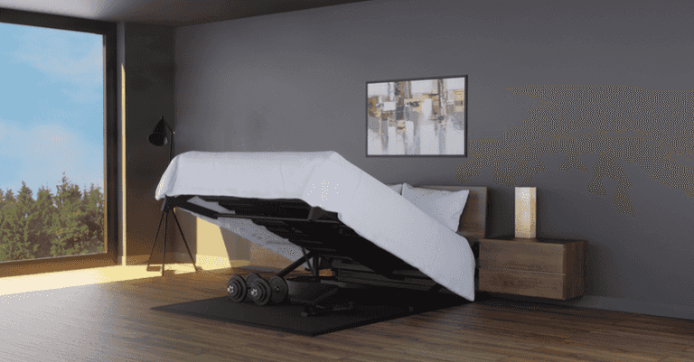 You can now buy a bed that converts into a home gym You can now buy a bed that converts into a home gym