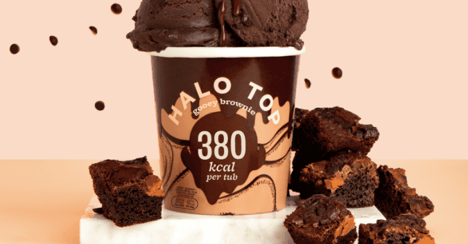 Halo Top ice cream launch new gooey chocolate brownie version Halo Top ice cream launch new gooey chocolate brownie version