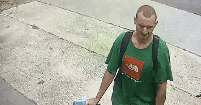 Man arrested after wearing same shirt to court from CCTV footage Man arrested after wearing same shirt to court from CCTV footage