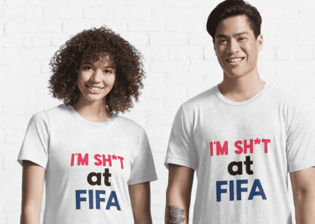 You can now buy a shirt for your mates who are awful at FIFA You can now buy a shirt for your mates who are awful at FIFA