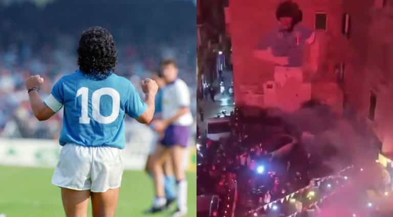 Diego Maradona fans gather in Naples to pay tribute to their hero Diego Maradona fans gather in Naples to pay tribute to their hero