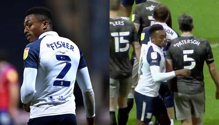 Darnell Fisher gets three-game ban after grabbing opponent’s genitalia Darnell Fisher gets three-game ban after grabbing opponent’s genitalia
