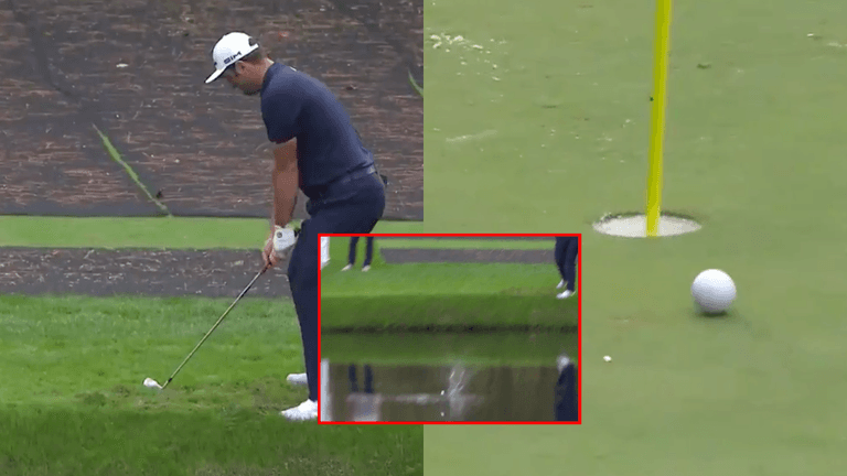 WATCH: Jon Rahm sinks mind blowing hole-in-one at The Masters WATCH: Jon Rahm sinks mind blowing hole-in-one at The Masters