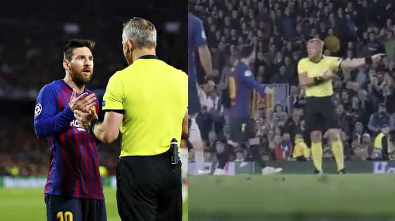 Referee told Lionel Messi to “show some respect” to Liverpool after *that* free-kick Referee told Lionel Messi to “show some respect” to Liverpool after *that* free-kick