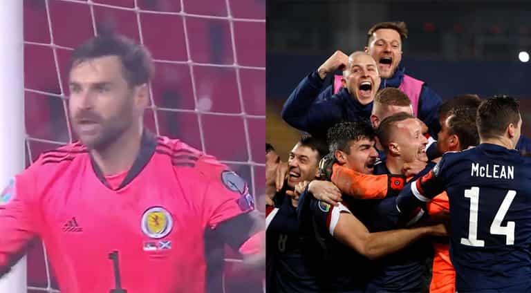 David Marshall’s priceless reaction after making the save of his life is must-see David Marshall’s priceless reaction after making the save of his life is must-see