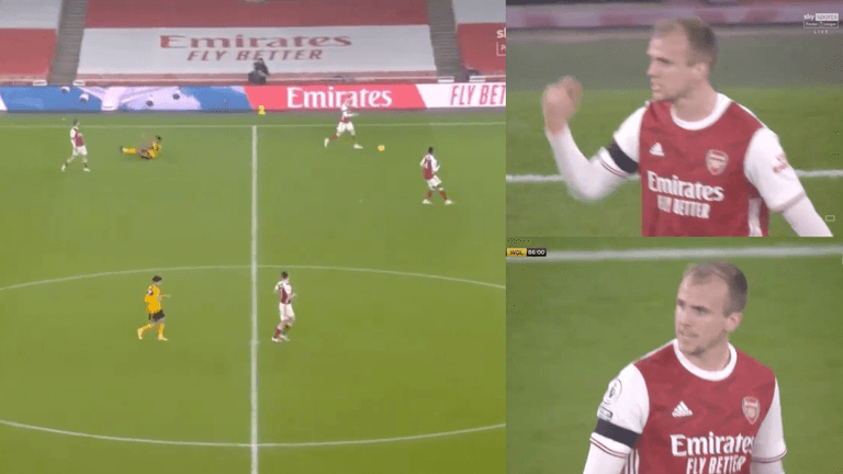 Rob Holding calls Adama Traore a ‘brick s***house’ after dubious foul Rob Holding calls Adama Traore a ‘brick s***house’ after dubious foul