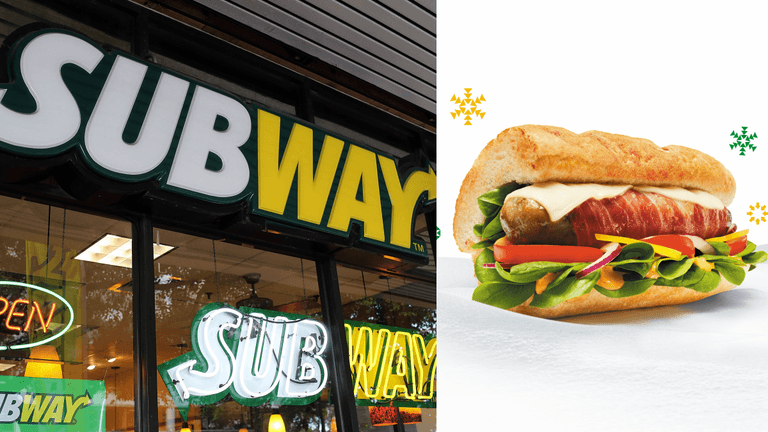 Subway launches new footlong pig-in-blanket sandwich Subway launches new footlong pig-in-blanket sandwich