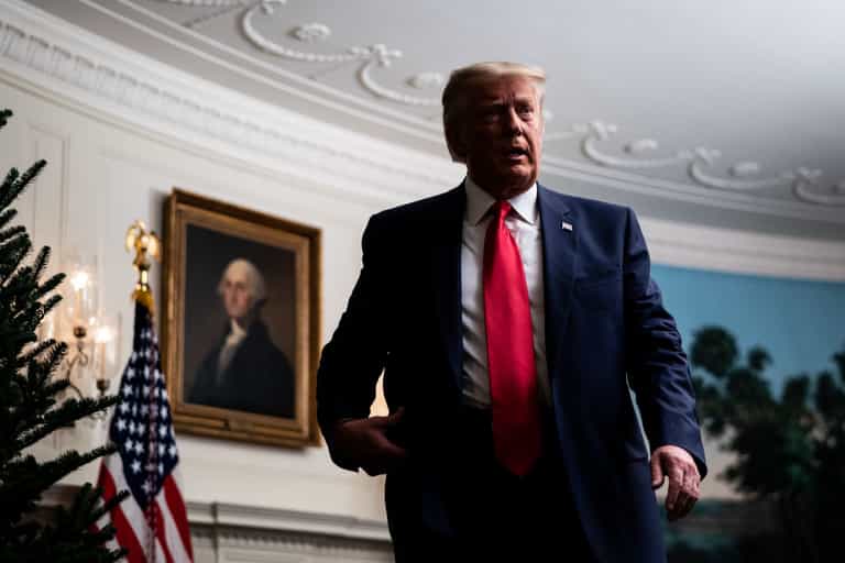 Donald Trump says he will leave the White House if Electoral College confirms Biden victory Donald Trump says he will leave the White House if Electoral College confirms Biden victory