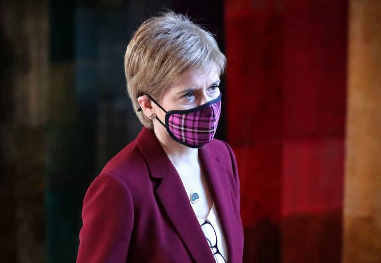 Travel between Scotland and England banned, Nicola Sturgeon has announced Travel between Scotland and England banned, Nicola Sturgeon has announced