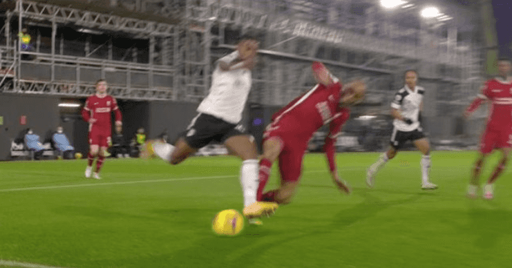 VAR again under scrutiny as Fulham denied penalty against Liverpool VAR again under scrutiny as Fulham denied penalty against Liverpool