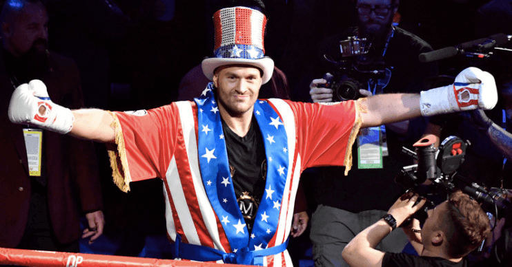 Tyson Fury unveils new Christmas t-shirt mocking Anthony Joshua and Eddie Hearn Tyson Fury unveils new Christmas t-shirt mocking Anthony Joshua and Eddie Hearn