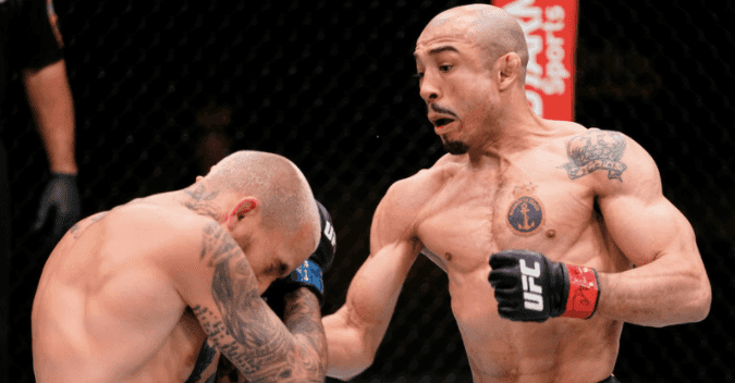 Jose Aldo explains the mystery behind his disappearing tattoo at UFC Fight Night 183 Jose Aldo explains the mystery behind his disappearing tattoo at UFC Fight Night 183