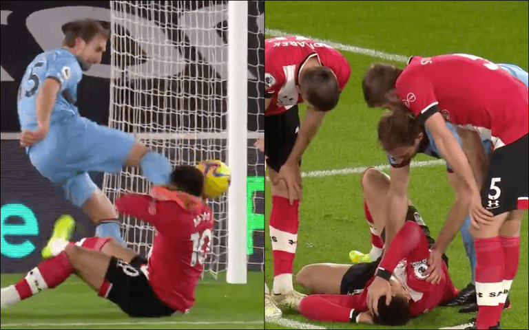 Craig Dawson criticised for kicking Che Adams in the head Craig Dawson criticised for kicking Che Adams in the head