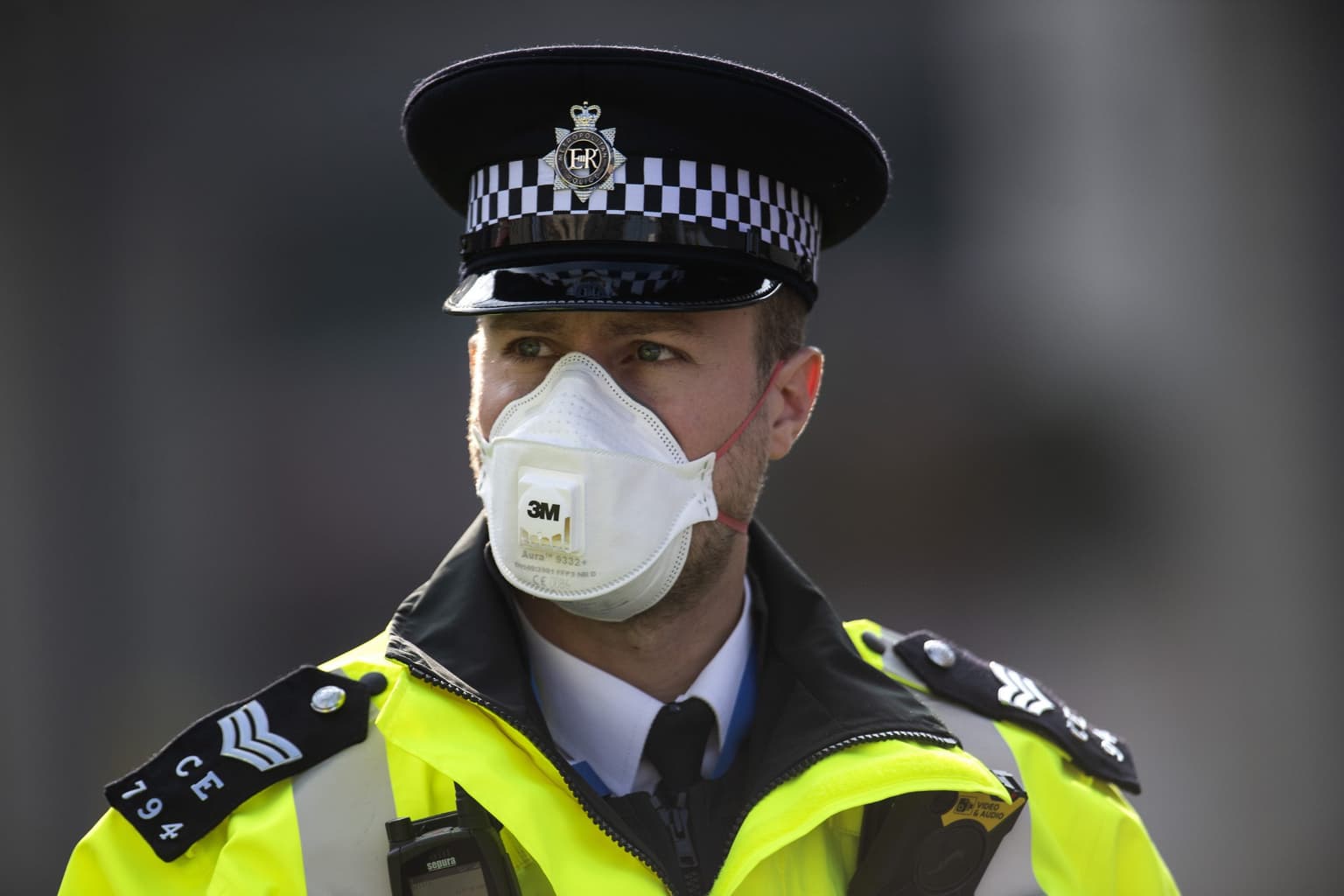 Police officer spat at while on duty tests positive for Covid-19
