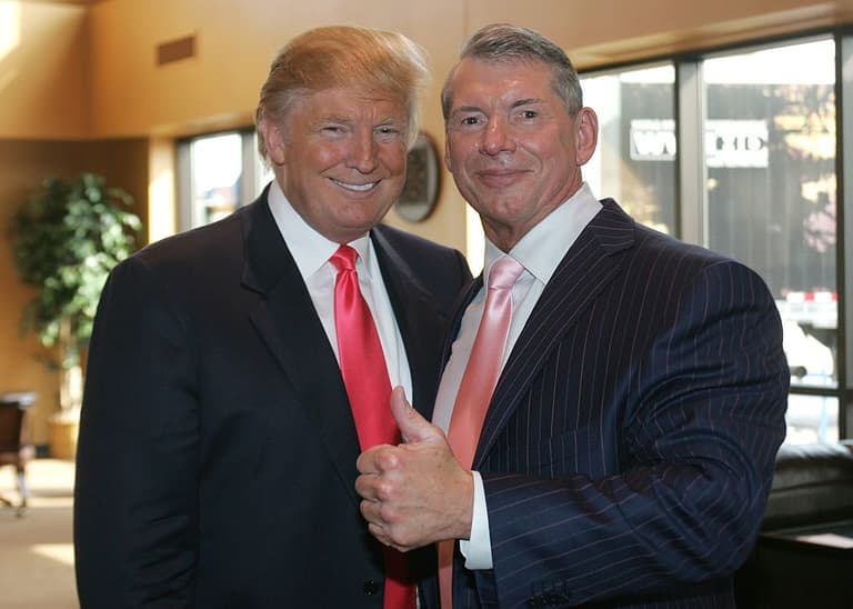 Mick Foley asks Vince McMahon to kick Donald Trump out of the WWE Hall of Fame Mick Foley asks Vince McMahon to kick Donald Trump out of the WWE Hall of Fame