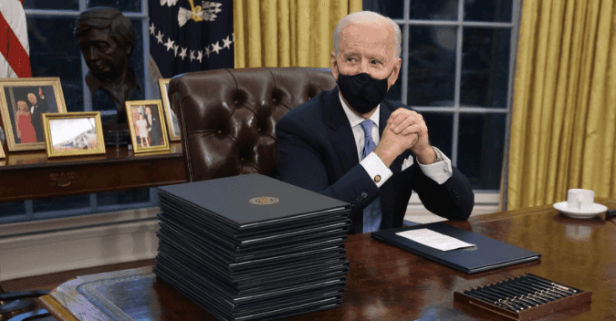 Joe Biden has removed a bust of Winston Churchill from the Oval Office Joe Biden has removed a bust of Winston Churchill from the Oval Office