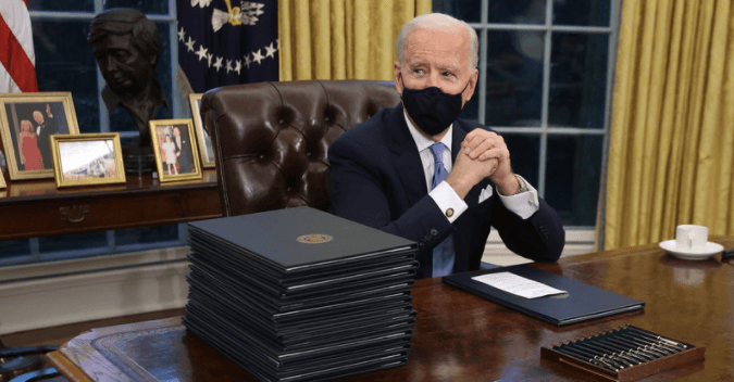 Joe Biden has removed a bust of Winston Churchill from the Oval Office Joe Biden has removed a bust of Winston Churchill from the Oval Office