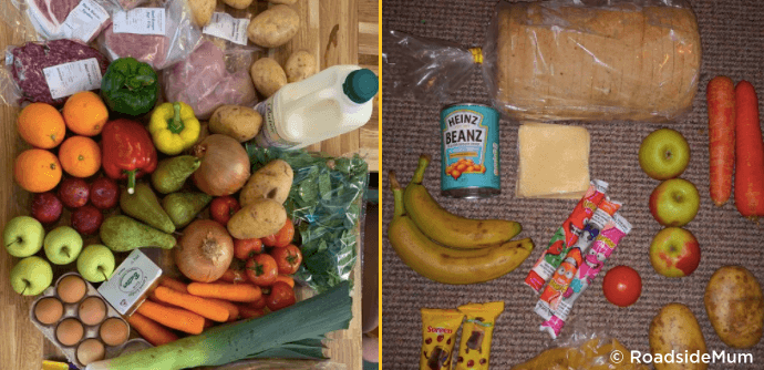 Mum’s anger at state of £30 free school meals package Mum’s anger at state of £30 free school meals package