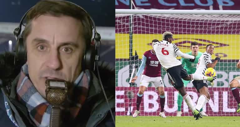 Gary Neville apologises for his commentary during Burnley vs Man Utd Gary Neville apologises for his commentary during Burnley vs Man Utd