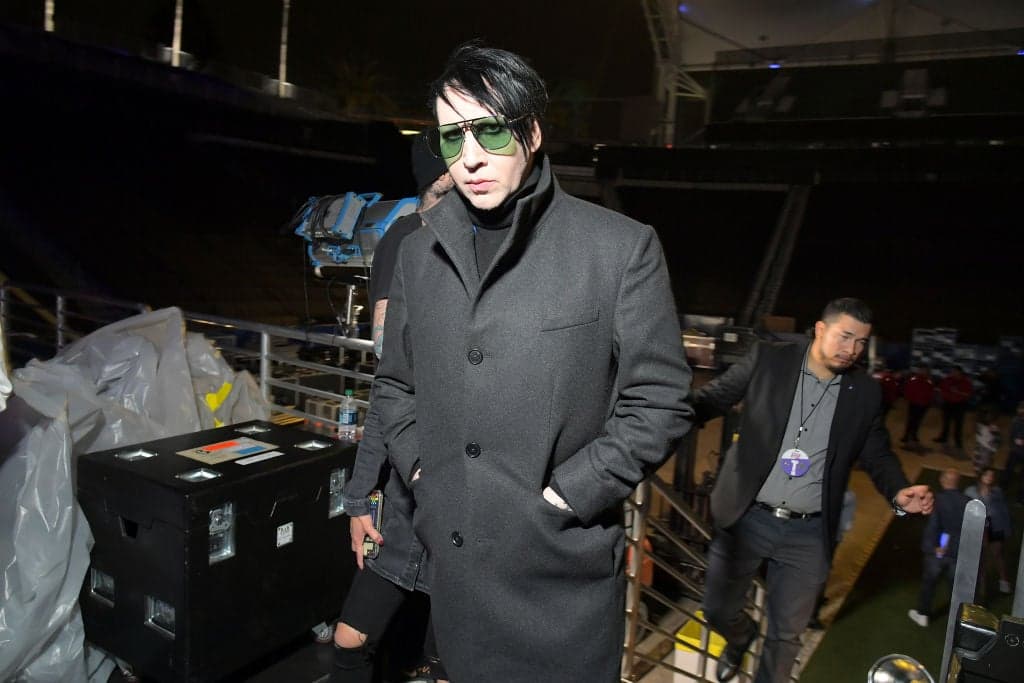 Marilyn Manson has been dropped by his record label following abuse accusations