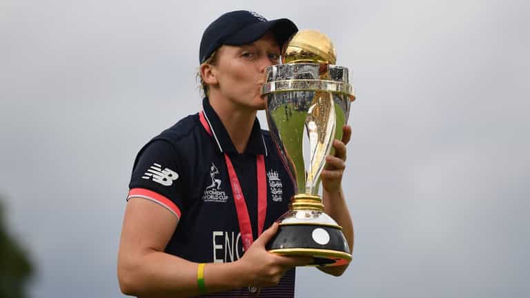 Heather Knight: From semi-professional to World Cup winners in three years Heather Knight: From semi-professional to World Cup winners in three years