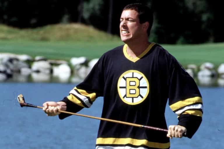 Adam Sandler reignites feud between Happy Gilmore and Shooter McGavin 25 years on Adam Sandler reignites feud between Happy Gilmore and Shooter McGavin 25 years on