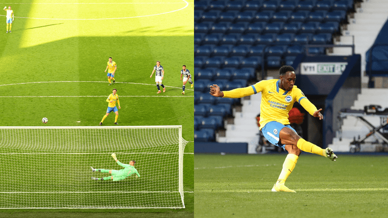Brighton lose to West Brom, hitting woodwork from TWO penalties Brighton lose to West Brom, hitting woodwork from TWO penalties