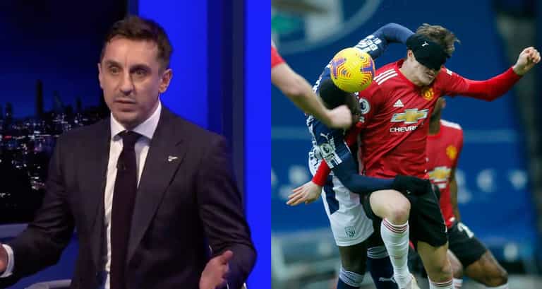 Gary Neville says Man Utd defensive trio not good enough to win league Gary Neville says Man Utd defensive trio not good enough to win league