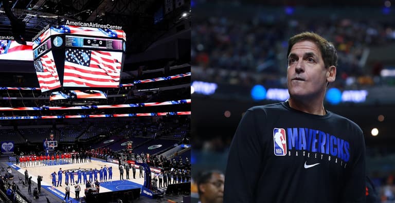 Dallas Mavericks ordered by NBA to play national anthem before games Dallas Mavericks ordered by NBA to play national anthem before games