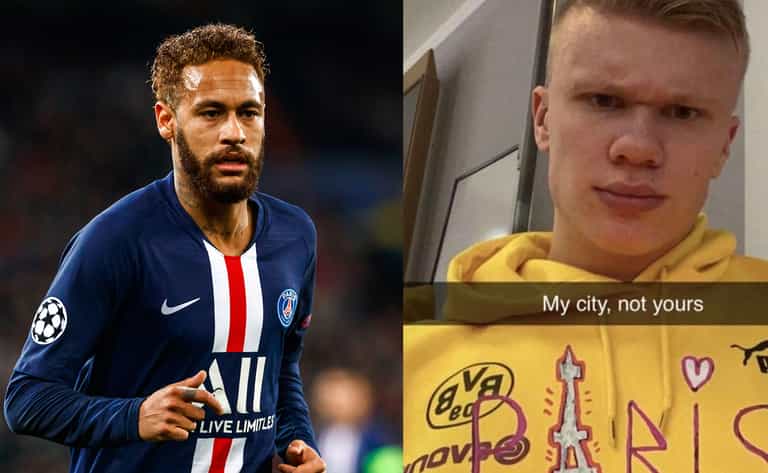 Neymar hits back at Borussia Dortmund for taunting PSG after defeat Neymar hits back at Borussia Dortmund for taunting PSG after defeat