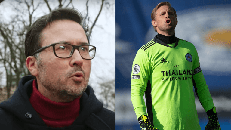 Czech journalist claims Kasper Schmeichel wears a corset in bizarre trash talk Czech journalist claims Kasper Schmeichel wears a corset in bizarre trash talk