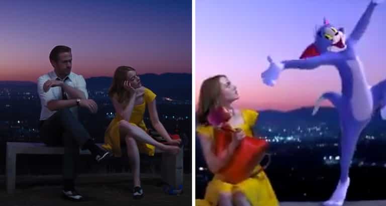Incredible video edits Tom & Jerry into La La Land dance sequence Incredible video edits Tom & Jerry into La La Land dance sequence