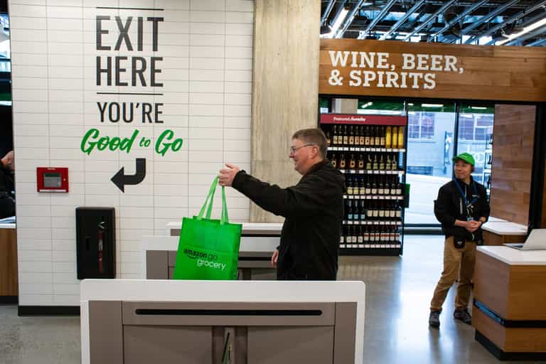 Amazon opens its first checkout-free store in UK today Amazon opens its first checkout-free store in UK today
