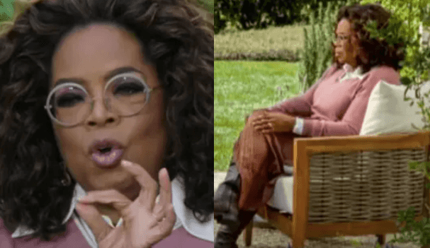 QAnon supporters think Oprah was wearing an ankle monitor during interview QAnon supporters think Oprah was wearing an ankle monitor during interview