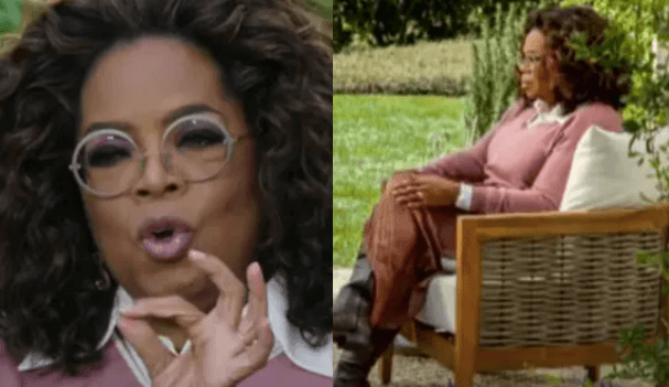 QAnon supporters think Oprah was wearing an ankle monitor during interview QAnon supporters think Oprah was wearing an ankle monitor during interview