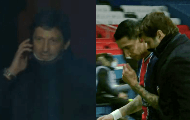 Angel Di Maria subbed off following robbery at his home during PSG game Angel Di Maria subbed off following robbery at his home during PSG game