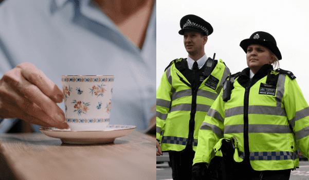 82-year-old pensioner given Covid breach warning over socially distanced cup of tea 82-year-old pensioner given Covid breach warning over socially distanced cup of tea