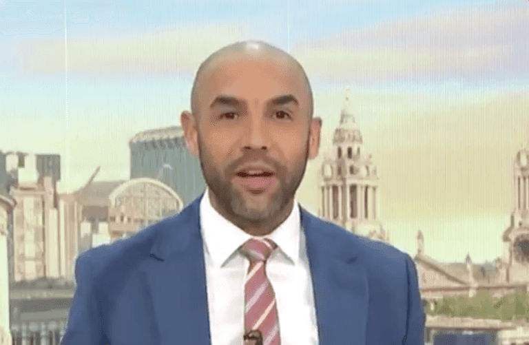 Alex Beresford takes Piers Morgan’s place as he hosts Good Morning Britain Alex Beresford takes Piers Morgan’s place as he hosts Good Morning Britain
